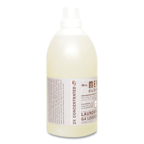 Mrs. Meyer's Liquid Laundry Detergent Lavender Scent 64 Oz Bottle 6/Case