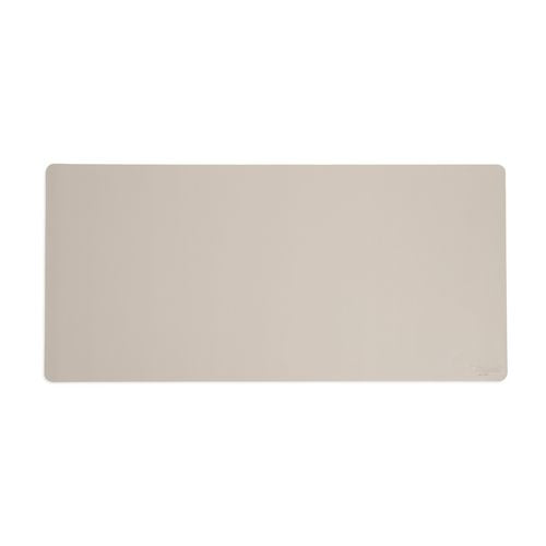 Smead Vegan Leather Desk Pads 36x17 Sandstone