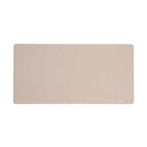 Smead Vegan Leather Desk Pads 31.5x15.7 Sandstone