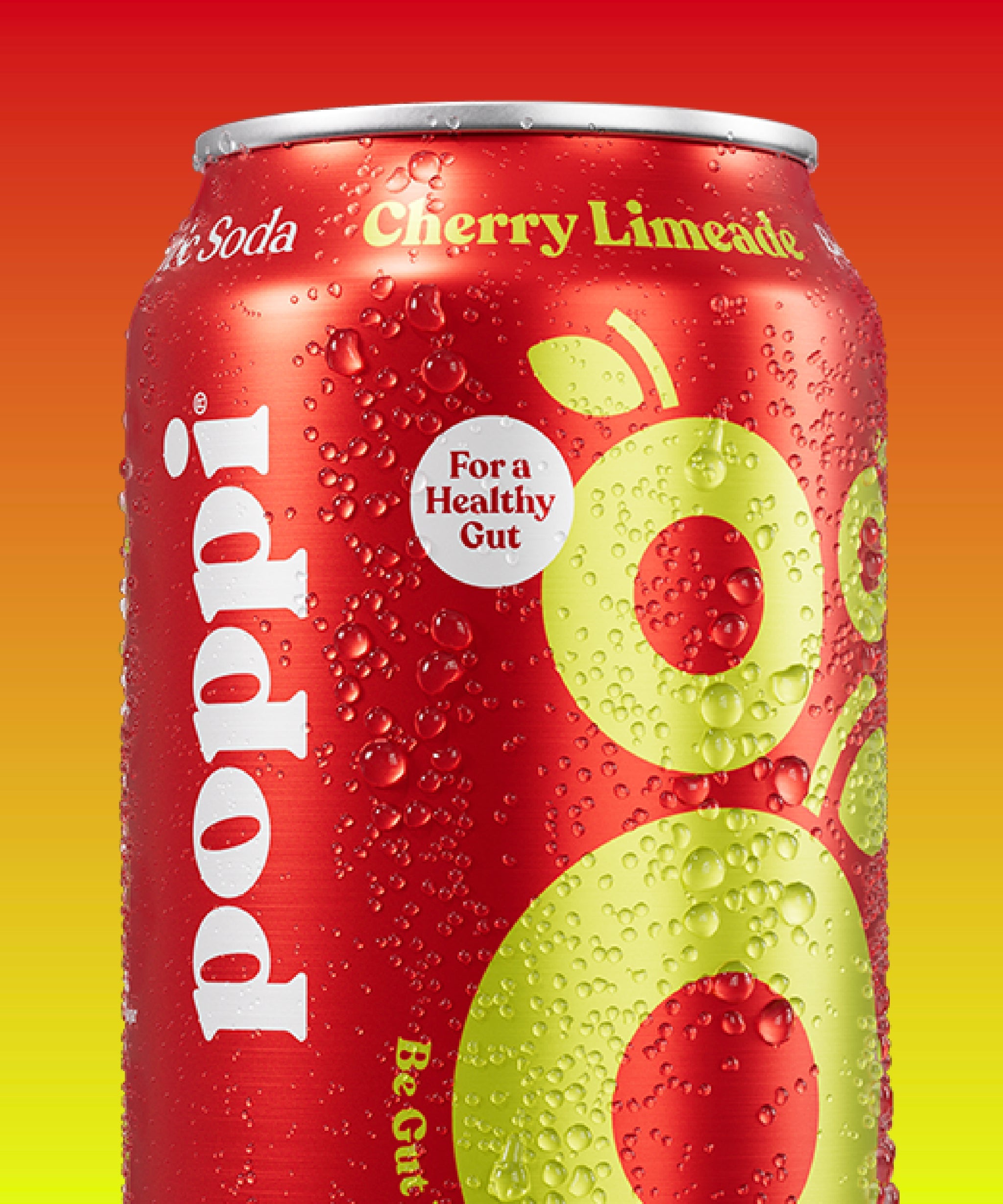 Poppi Prebiotic Cherry Limeade Soda 12 fl. oz. Can 12 Pack/Case MPN ...