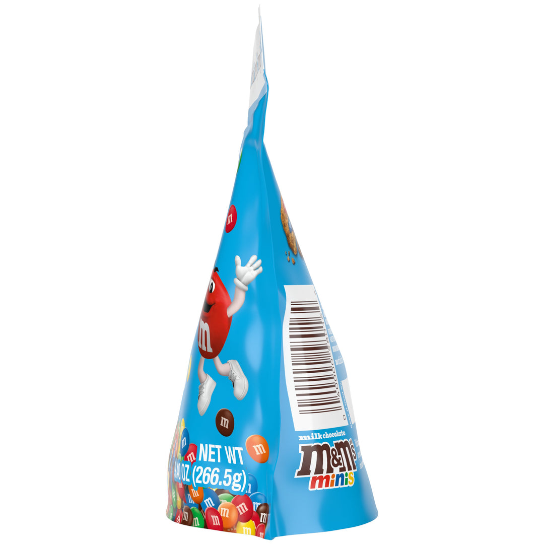M&M's Minis Milk Chocolate Stand Up Pouch-9.4 oz.-8/Case