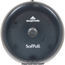 Sofpull High-capacity Center-pull Tissue Dispenser, 10.5 X 6.75 X 10.5, Smoke