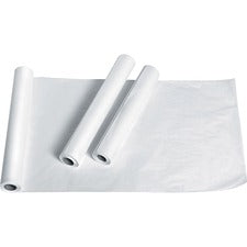 Exam Table Paper, Deluxe Smooth, 21" X 225 Ft, White, 12 Rolls/carton
