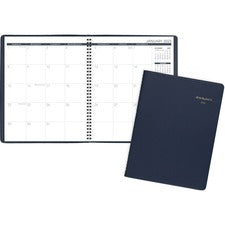 Monthly Planner, 11 X 9, Navy Cover, 15-month (jan To Mar): 2023 To 2024