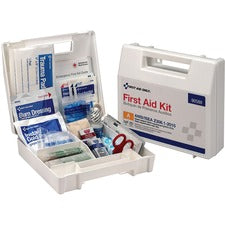 Ansi 2015 Compliant Class A Type I And Ii First Aid Kit For 25 People, 89 Pieces, Plastic Case