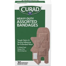 Heavy Duty Bandages, Assorted Sizes, 30/box