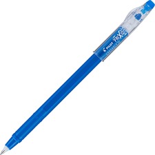 Frixion Colorsticks Erasable Gel Pen, Clipless Stick, Fine 0.7 Mm, Blue Ink, Blue Barrel, Dozen