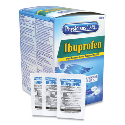 Ibuprofen Medication, Two-pack, 50 Packs/box