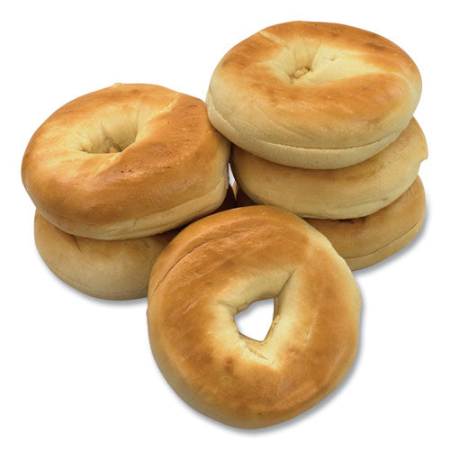 Fresh Plain Bagels, 6/pack, Ships In 1-3 Business Days