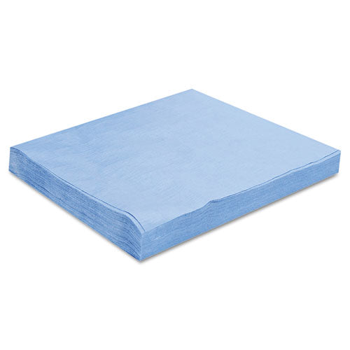 Sontara Ec Engineered Cloths, 12 X 12, Blue, 100/pack, 10 Packs/carton