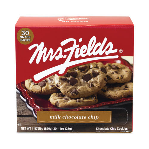Milk Chocolate Chip Cookies, 1 Oz, Indidually Wrapped Pack, 30/box, Ships In 1-3 Business Days