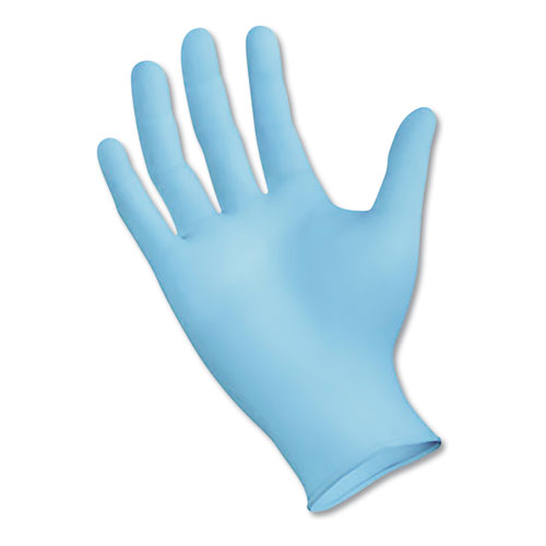 Disposable Examination Nitrile Gloves, Medium, Blue, 5 Mil, 1,000/carton
