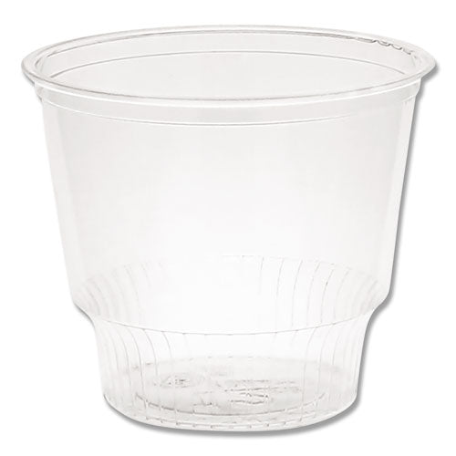 Earthchoice Recycled Clear Plastic Sundae Dish, 12 Oz, Clear, 50 Dishes/bag, 20 Bag/carton