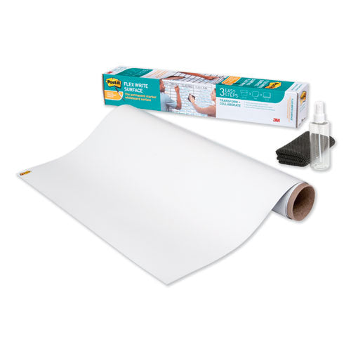 Flex Write Surface, 50 Ft X 48, White Surface