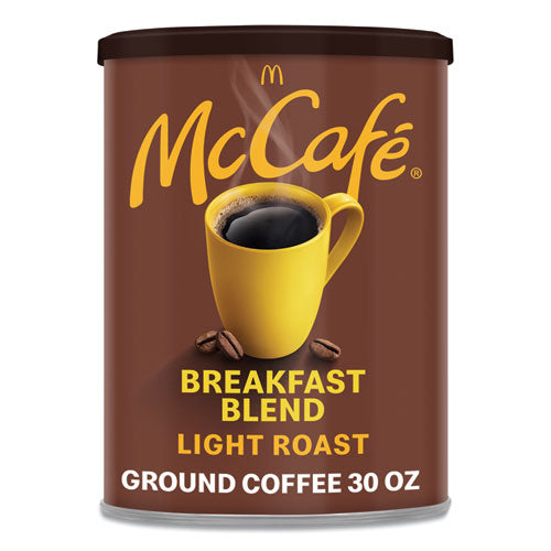 Ground Coffee, Breakfast Blend, 30 Oz Can