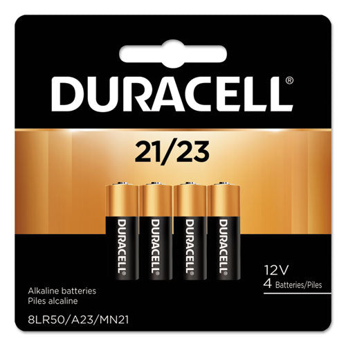 Specialty Alkaline Batteries, 21/23, 12 V, 4/pack