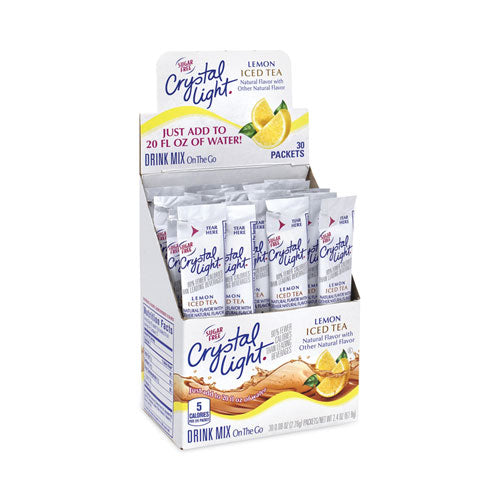 On-the-go Sugar-free Drink Mix, Iced Tea, 0.12 Oz Single-serving Tubes, 30/pack, 2 Packs/box, Ships In 1-3 Business Days