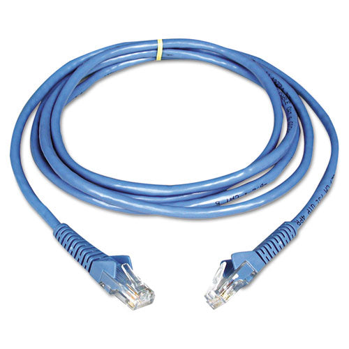 Cat6 Gigabit Snagless Molded Patch Cable, 14 Ft, Blue