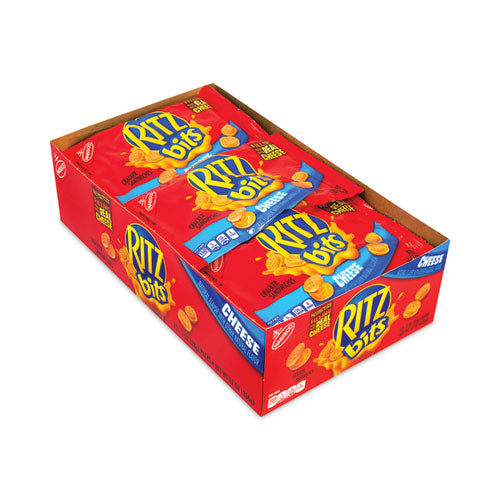 Ritz Bits Cheese Sandwich Crackers, 1 Oz Pouch, 48 Pouches/box, Ships In 1-3 Business Days