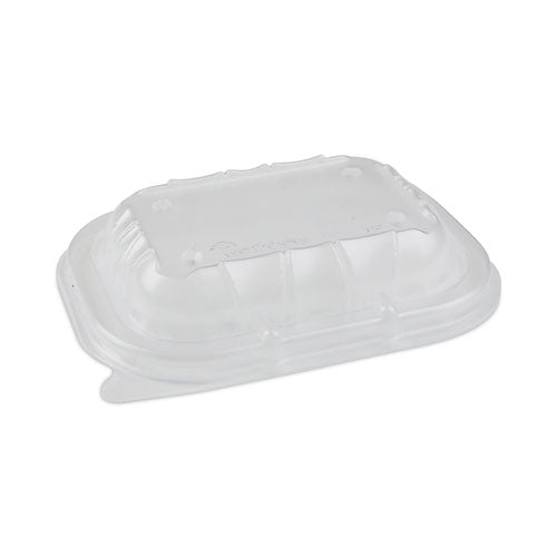 Earthchoice Entree2go Takeout Container Vented Lid, 5.65 X 4.25 X 0.93, Clear, Plastic, 600/carton