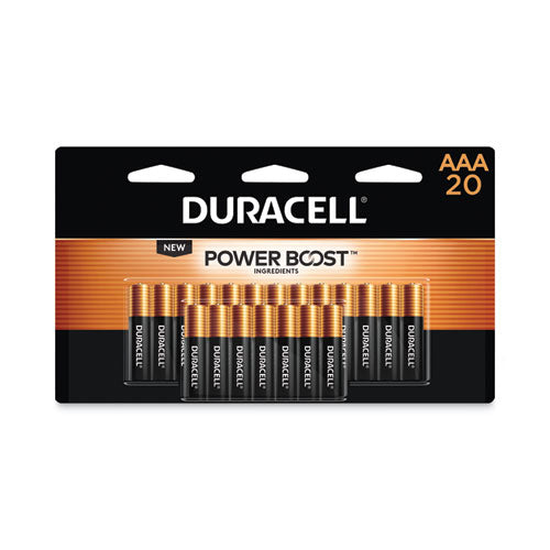 Power Boost Coppertop Alkaline Aaa Batteries, 20/pack