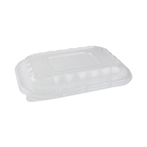 Earthchoice Entree2go Takeout Container Vented Lid, 8.67 X 5.75 X 0.98, Clear, Plastic, 300/carton