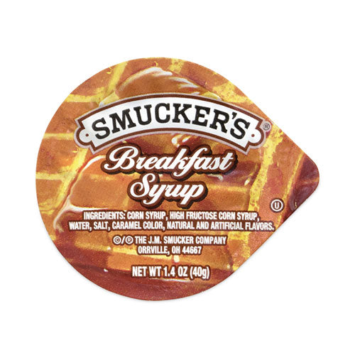 Breakfast Syrup Single Serve Packs, 1.4 Oz Mini-tub, 100/box, Ships In 1-3 Business Days