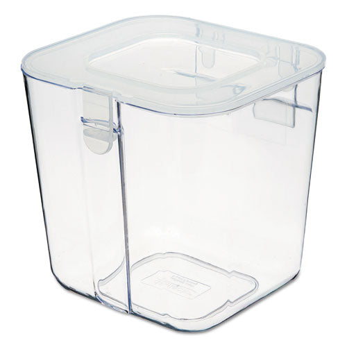 Stackable Caddy Organizer, Small, Plastic, 4.33 X 4 X 4.38, White