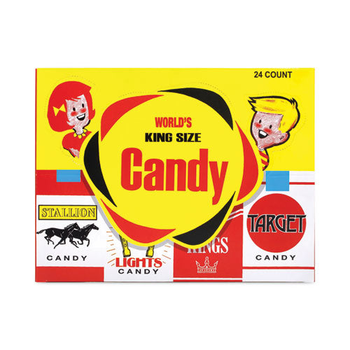 Candy Cigarettes, 1.3 Oz, 24/pack, Ships In 1-3 Business Days
