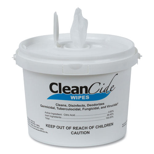 Cleancide Disinfecting Wipes, 8 X 5.5, Fresh Scent, 400/tub