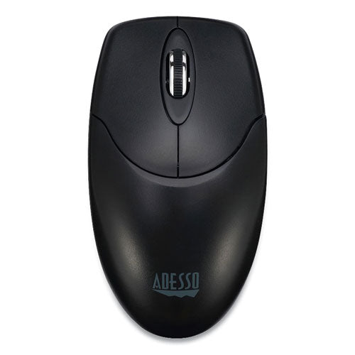 Imouse M60 Antimicrobial Wireless Mouse, 2.4 Ghz Frequency/30 Ft Wireless Range, Left/right Hand Use, Black