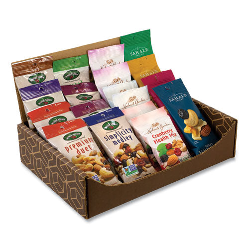 Healthy Mixed Nuts Snack Box, 18 Assorted Snacks, Ships In 1-3 Business Days