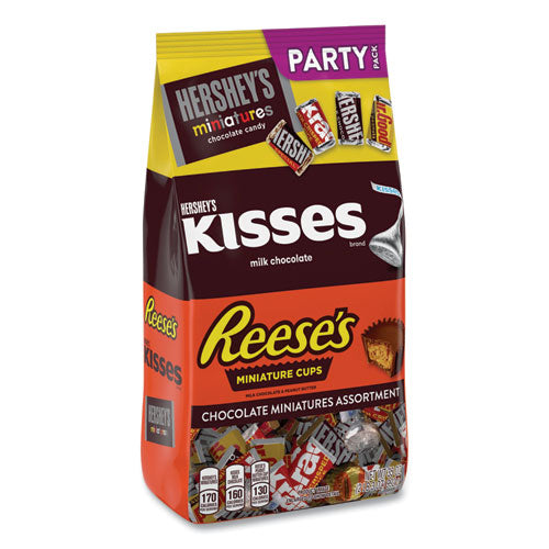 Miniatures Variety Party Pack, Assorted Chocolates, 35 Oz Bag, Ships In 1-3 Business Days