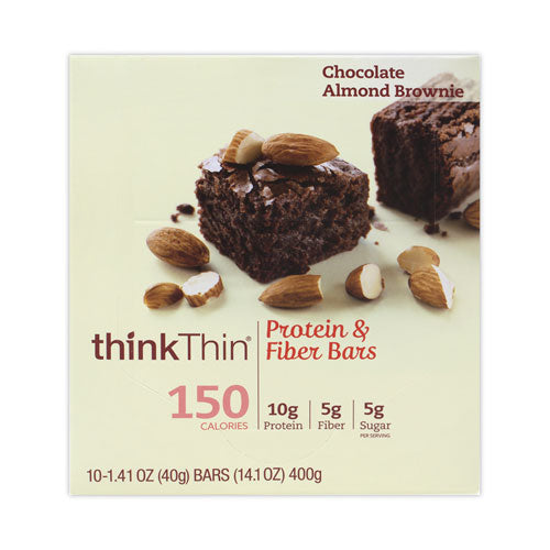 High Protein Bars, Almond Brownie, 1.41 Oz Bar, 10 Bars/box, Ships In 1-3 Business Days