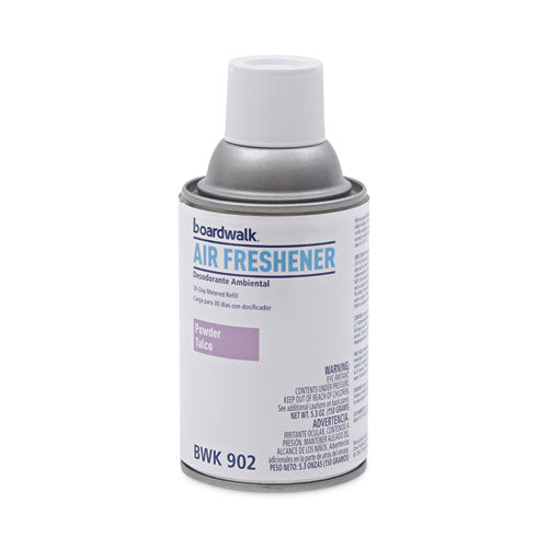 Metered Air Freshener Refill, Powder Mist, 5.3 Oz Aerosol Spray, 12/carton