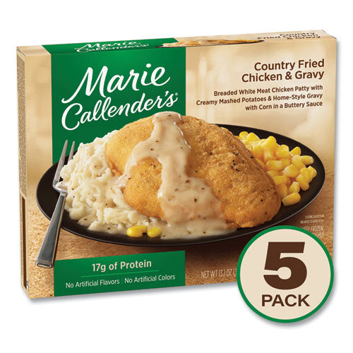 Country Fried Chicken and Gravy, 13.1 oz Bowl, 5/Pack, Ships in 1-3 Business Days Country Fried Chicken and Gravy, 13.1 oz Bowl, 5/Pack, Ships in 1-3 Business Days