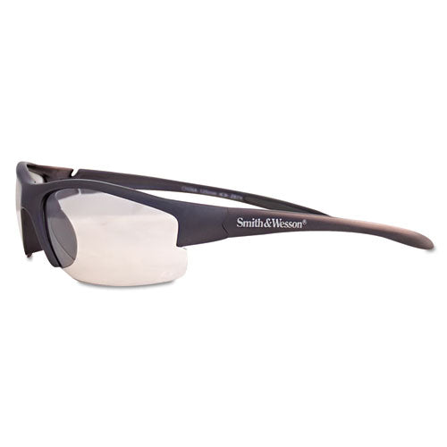 Equalizer Safety Glasses, Gunmetal Frame, Clear Lens