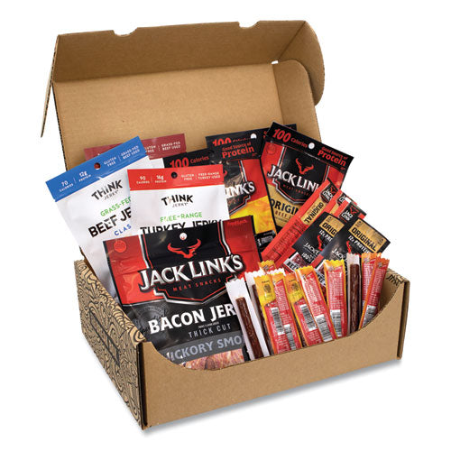 Big Beef Jerky Box, 29 Assorted Snacks, Ships In 1-3 Business Days