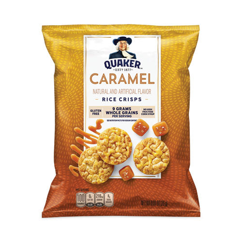 Rice Crisps, Caramel, 0.67 Oz Bag, 60 Bags/box, Ships In 1-3 Business Days