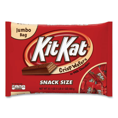 Snack Size, Crisp Wafers In Milk Chocolate, 20.1 Oz Bag, Ships In 1-3 Business Days