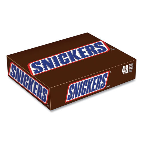 Snickers® Original Candy Bar, Full Size, 1.86 Oz Bar, 48 Bars/box ...