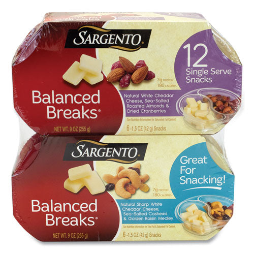 Balanced Breaks, Two Assorted Flavor Packs, 1.5 Oz Pack, 12 Packs/box, Ships In 1-3 Business Days