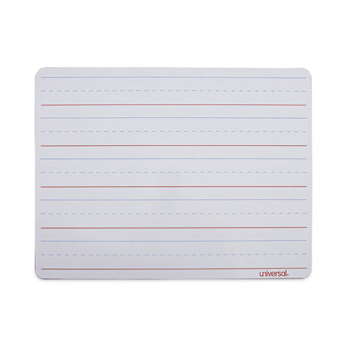 Lap/learning Dry-erase Board, Penmanship Ruled, 11.75 X 8.75, White Surface, 6/pack