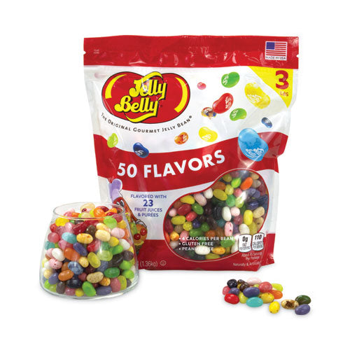 50 Flavors Jelly Beans Assortment, 3 Lb Standup Bag, Ships In 1-3 Business Days