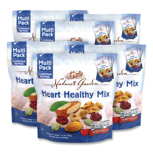 Healthy Heart Mix, 1.2 Oz Pouch, 7 Pouches/pack, 6 Packs/box, Ships In 1-3 Business Days