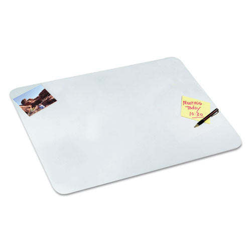 Clear Desk Pad With Antimicrobial Protection, 20 X 36, Clear