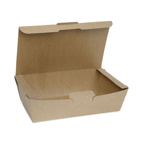 Earthchoice Tamper Evident Onebox Paper Box, 9.04 X 4.85 X 2.75, Kraft, 162/carton