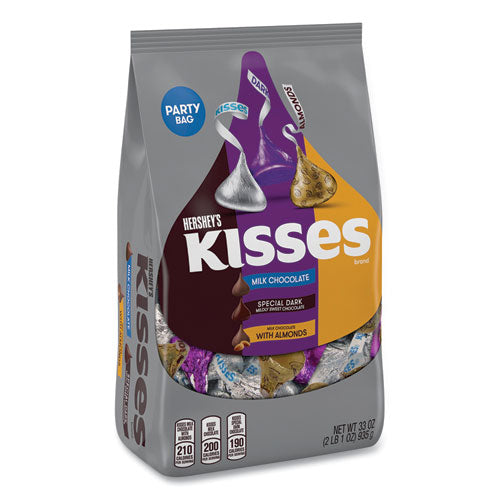 Kisses Party Bag Assortment, 33 Oz Bag, Ships In 1-3 Business Days