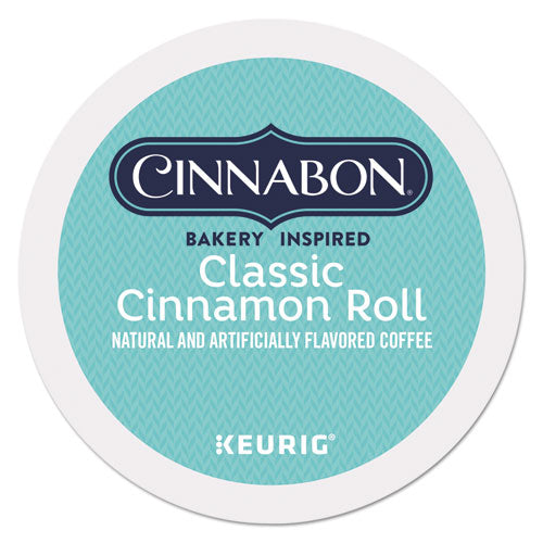 Cinnabon Classic Cinnamon Roll Coffee K-cups, 24/box