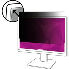 High Clarity Privacy Filter For 23.8" Widescreen Flat Panel Monitor, 16:9 Aspect Ratio